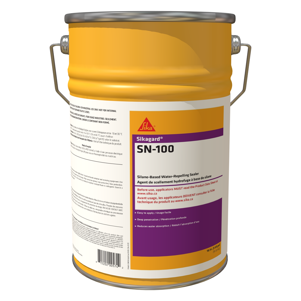 Sika - Sikagard SN-100 Agent de scellement hydrofuge 18.9 L