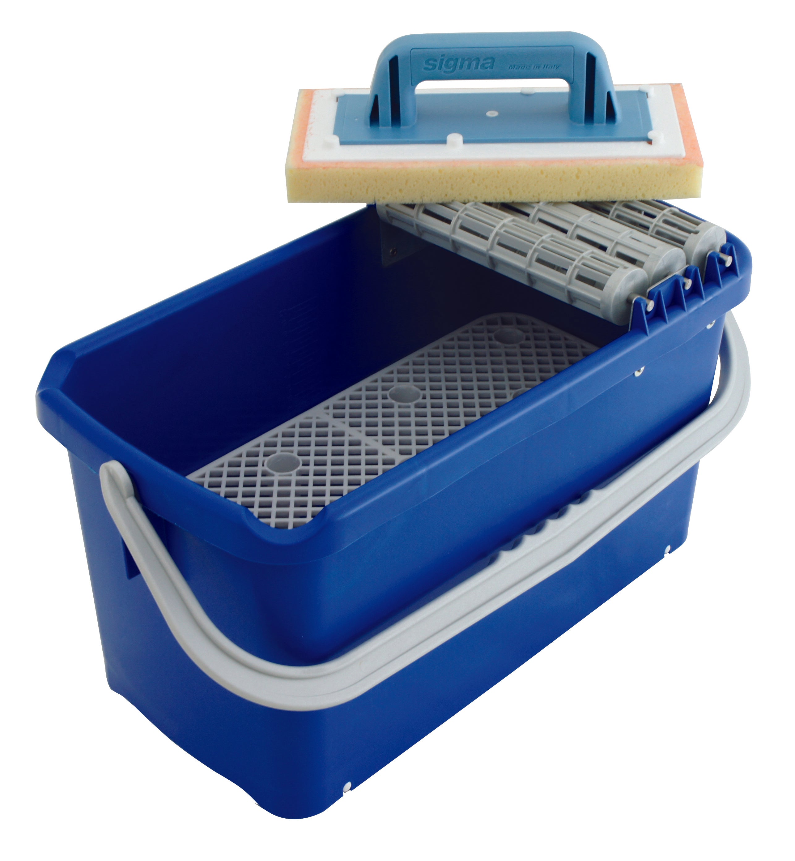 Sigma - Seau de lavage avec flotte à éponge à haute absorption