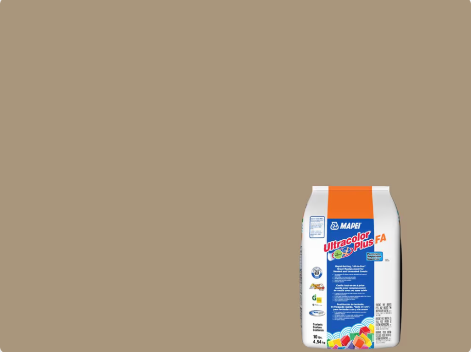 6BU000505 - #05 Chamois 10 lb - Mapei Ultracolor Plus FA Coulis tout-en-un à prise rapide