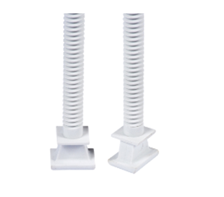 Oatey - Boulons de bride Harvey en nylon 2-1/2" (paquet de 2)