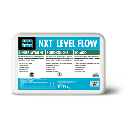 Laticrete - NXT Level Flow Sous-couche à base de ciment autonivellante gris 50 lb
