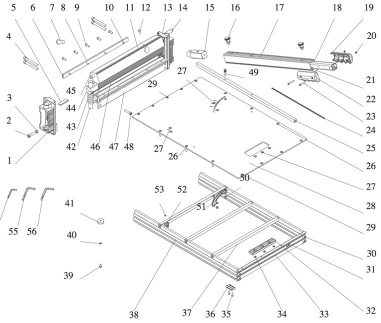 Roberts - Lame de rechange carbure de tungstène pour couteau à plancher 13" pour 10-64