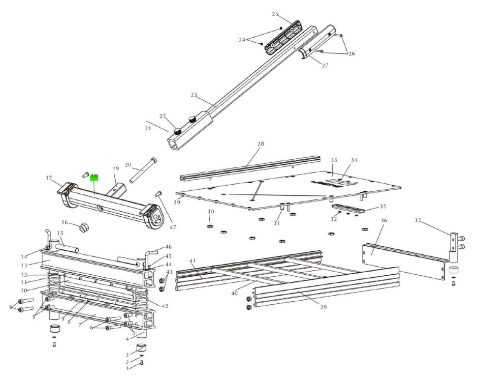 Roberts - Came excentrique en aluminium pour 10-94
