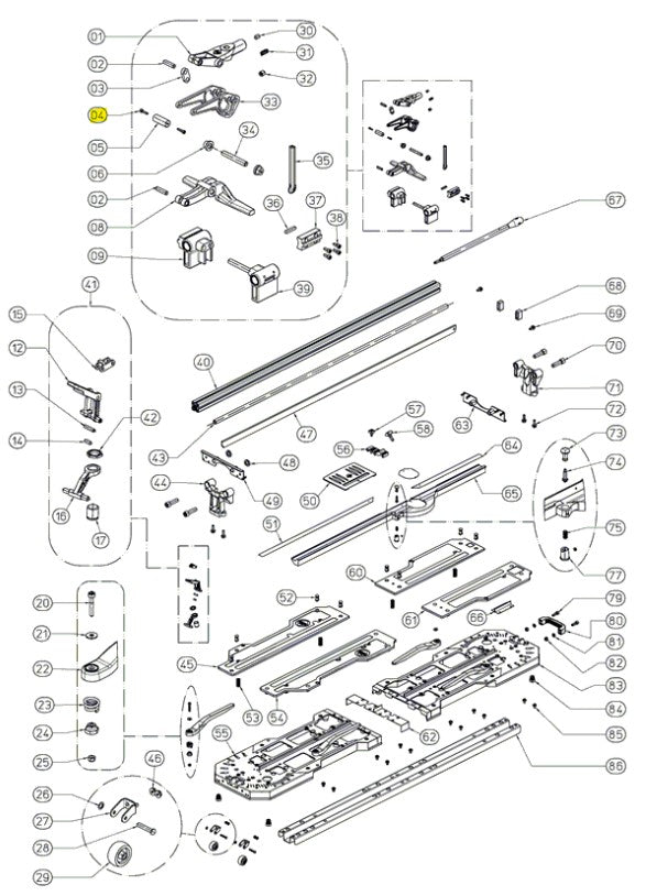 Rubi - Torn din 7981 3.9 x 16 St Zn pour TX-1200-N Plus