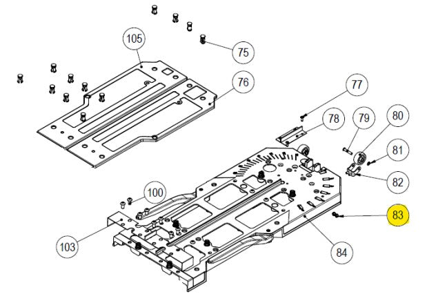 Rubi - Écrou Din 6923 M5 Zn pour TX-1200-N