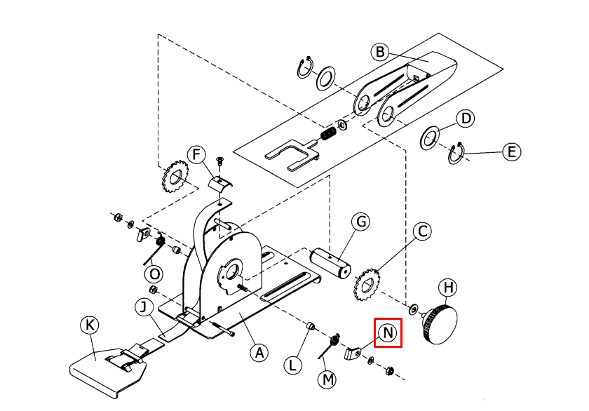 Crain - Bloqueur pour no. 565