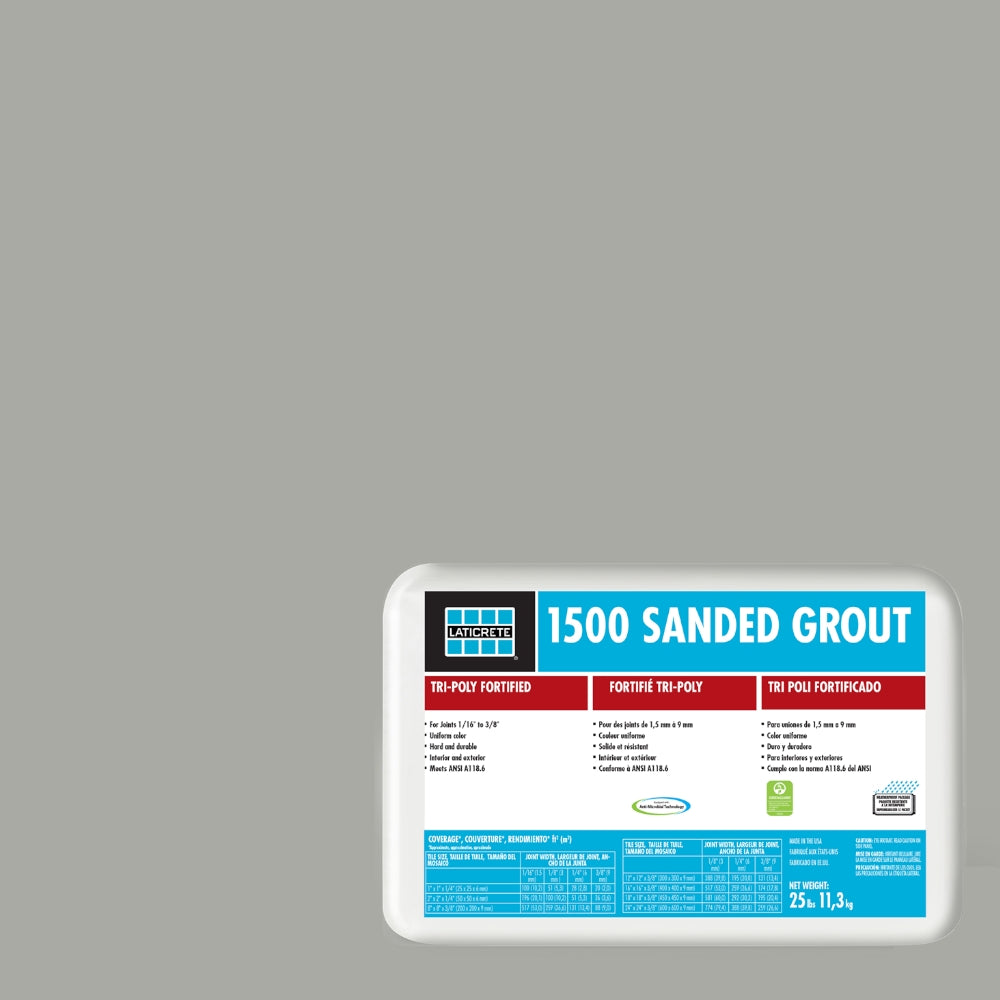 Laticrete - 1500 Coulis avec sable #78 Sterling Silver 25 lb