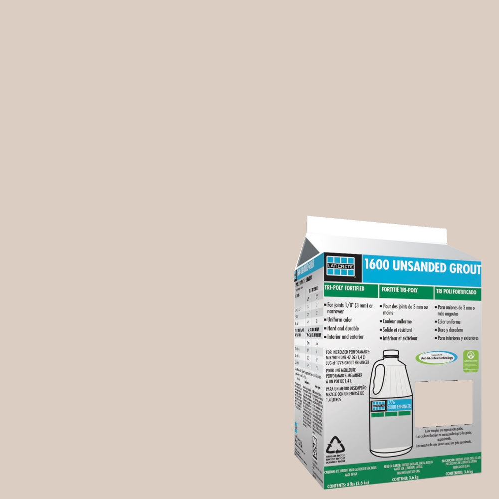 Laticrete - 1600 Coulis sans sable #17 Marble Beige 8 lb