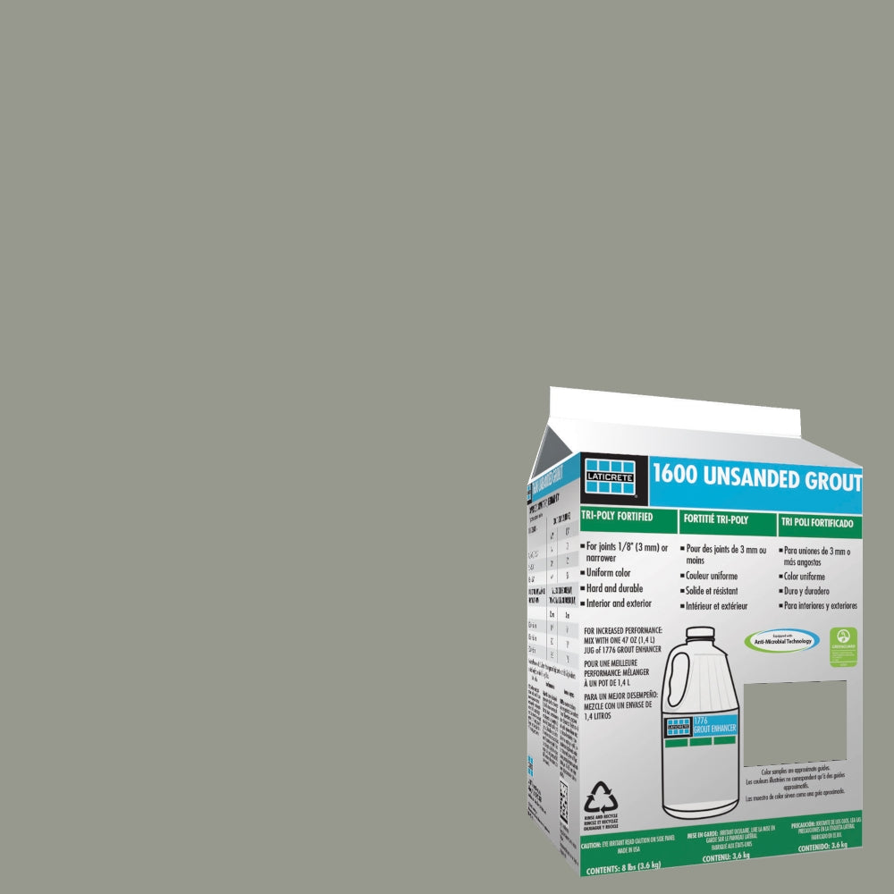 Laticrete - 1600 Coulis sans sable #24 Natural Grey 8 lb