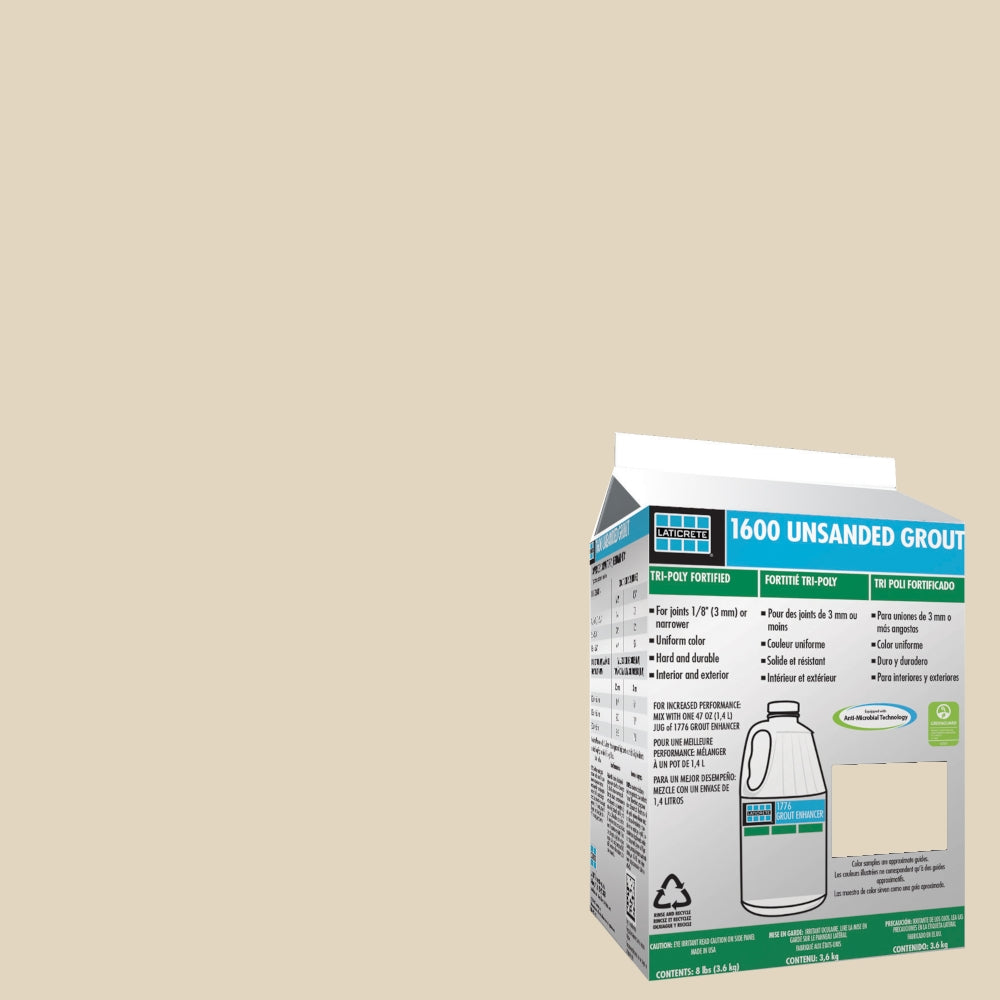Laticrete - 1600 Coulis sans sable #39 Mushroom 8 lb