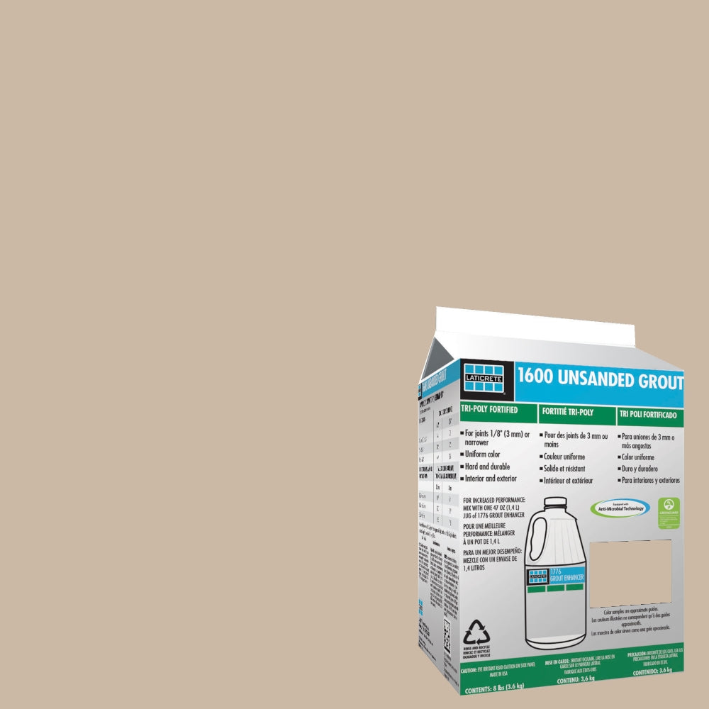 Laticrete - 1600 Coulis sans sable #40 Latte 8 lb