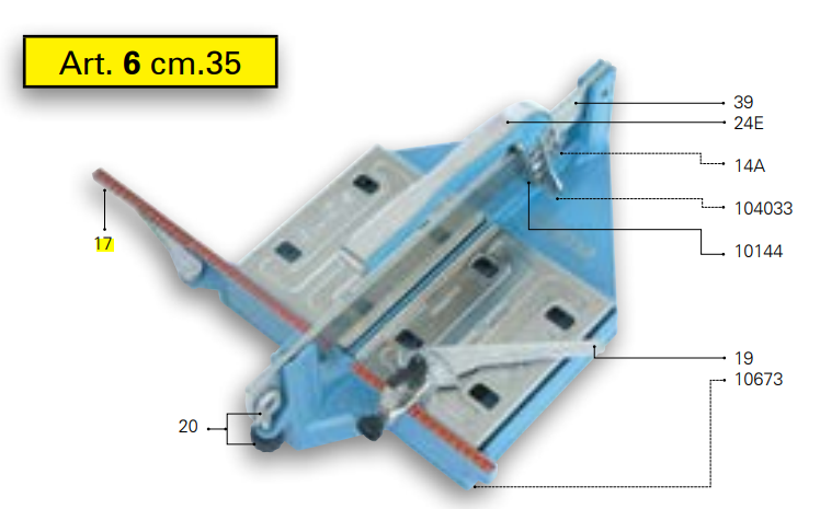 Sigma - Extension Tecnica pour l'art. 5 de 21cm à 34cm