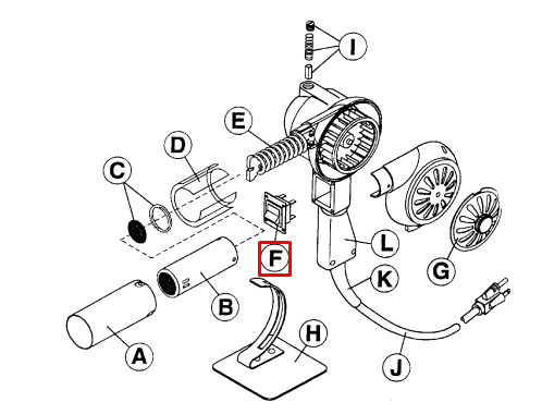 Crain - Interrupteur à bascule pour no. 740-750-990
