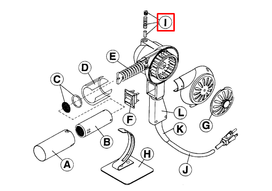 Crain - Brosses, capuchons et ressorts pour no. 740-750-990