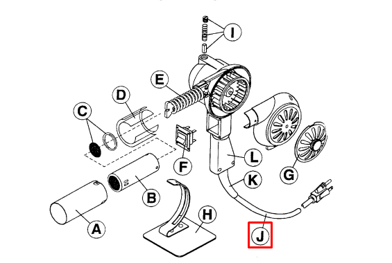 Crain - Cordon d'alimentation pour no. 740-750-990