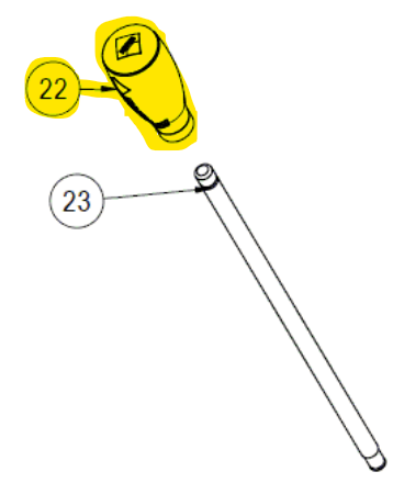 Rubi - Poignée de remplacement pour le séparateur et le restylage des coupe-carreaux TS-Max