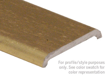 M-D PRO - Couvre-joint en aluminium, Titane martelé 3/4" x 12'