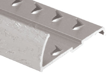M-D PRO - Moulure en aluminium contour pour tapis résidentiel avec punaises Titane martelé 9/16" x 144"