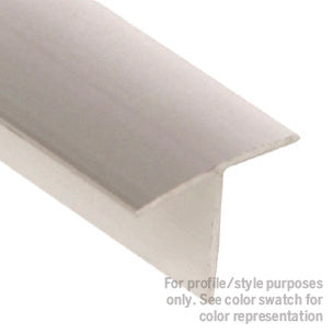 M-D PRO - Moulure de trappe en aluminium naturel 7/8" x 12'