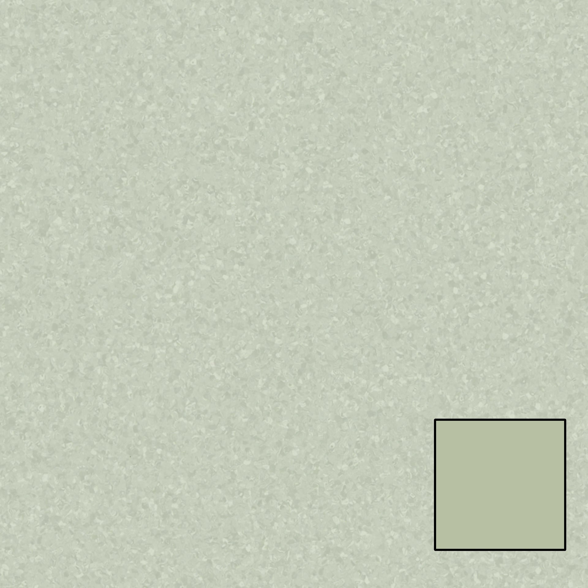 Tarkett - Rouleau de vinyle homogène Melodia #975 Sage Green 6.56' - 2 mm (vendu en vg²)