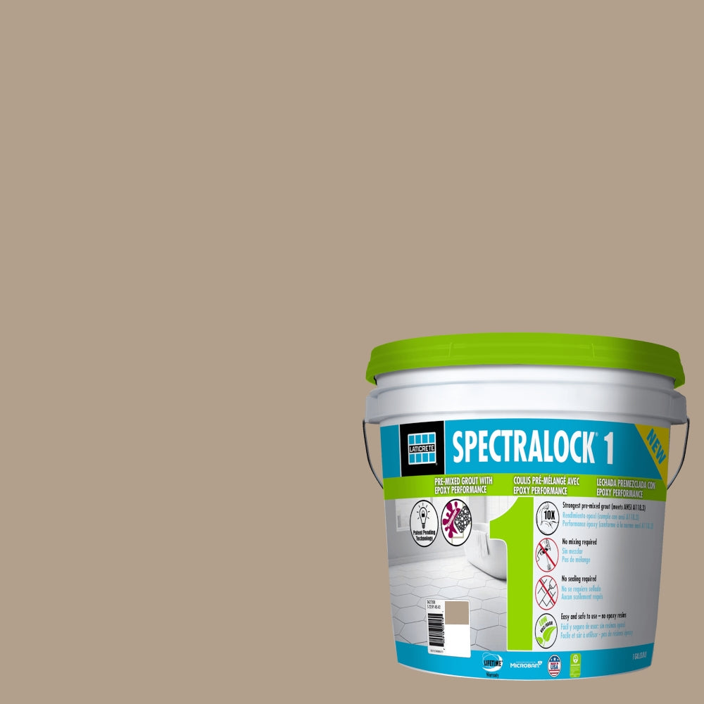 Laticrete - Spectralock One Coulis pré-mélangé #30 Sand Beige 1 gal