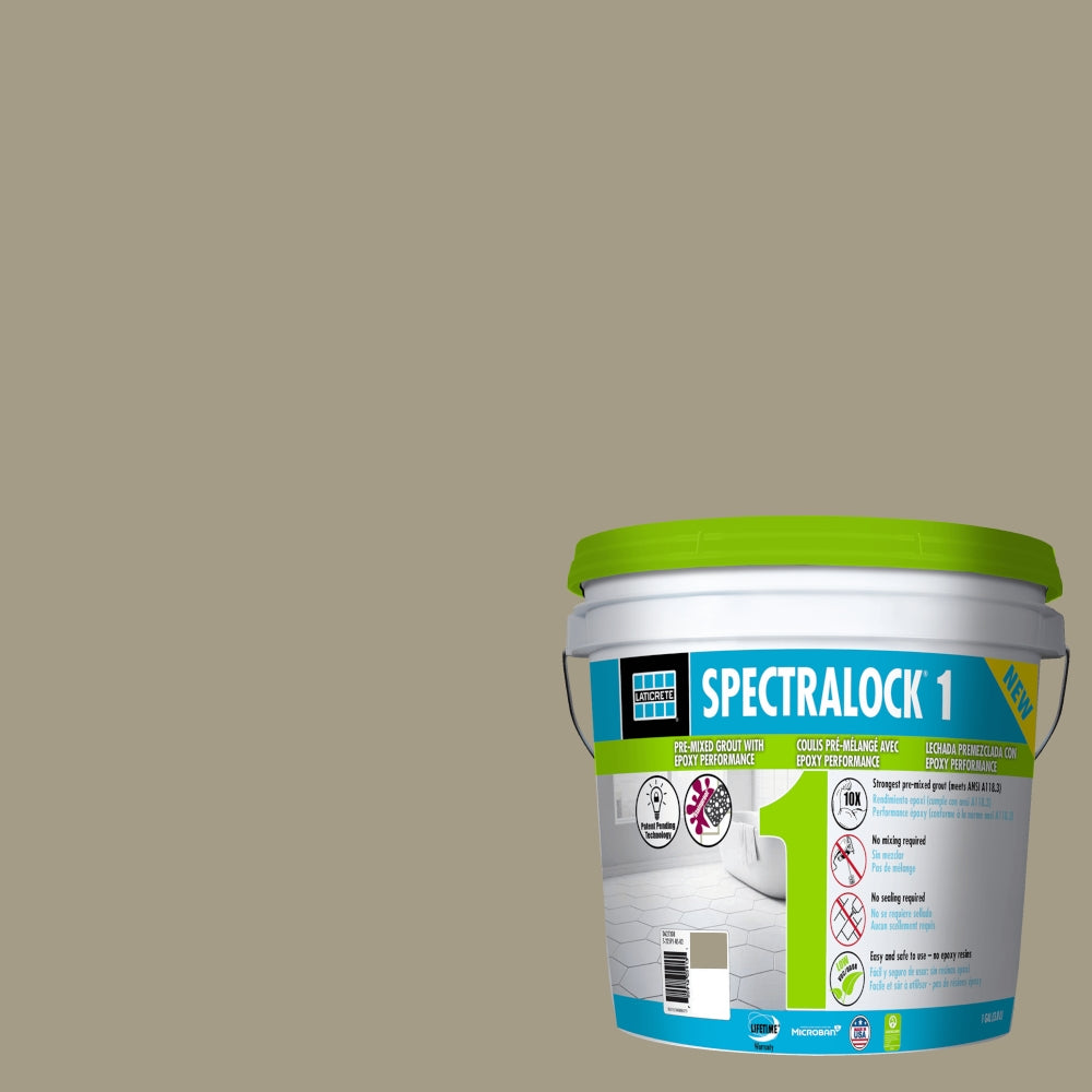 Laticrete - Spectralock One Coulis pré-mélangé #56 Desert Khaki 1 gal
