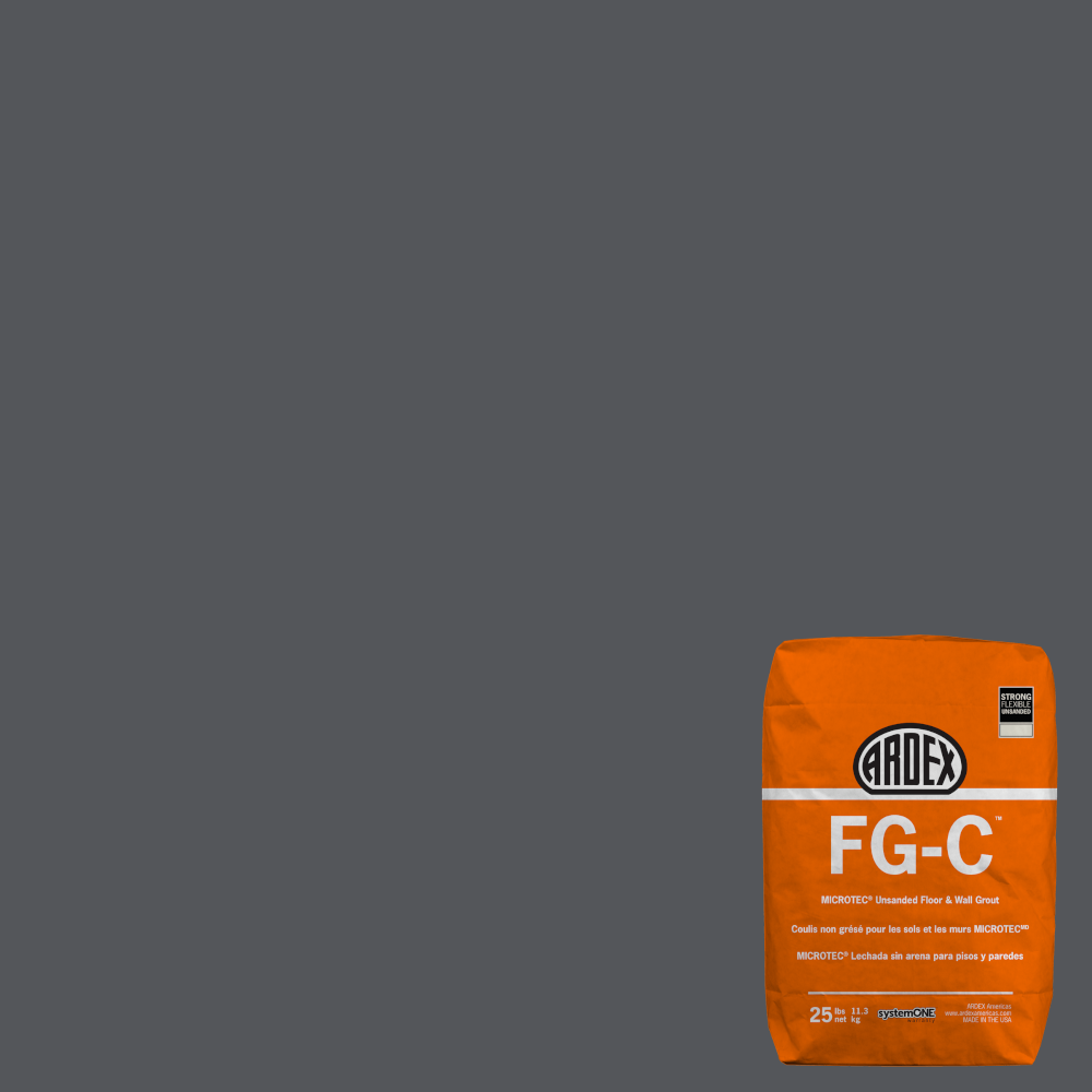 Ardex - FG-C MICROTEC Coulis sans sable - Gunmetal #45 - 25 lb