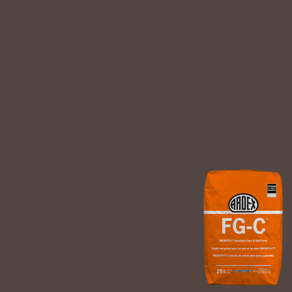 Ardex - FG-C MICROTEC Coulis sans sable - Dark Walnut #48 - 25 lb