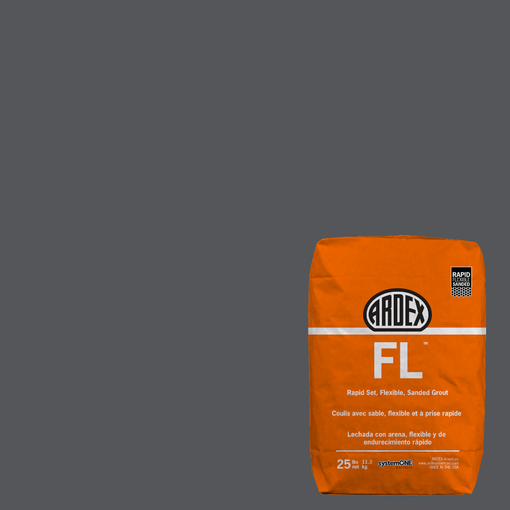 Ardex - FL Coulis flexible à prise rapide - Gunmetal #45 - 25 lb