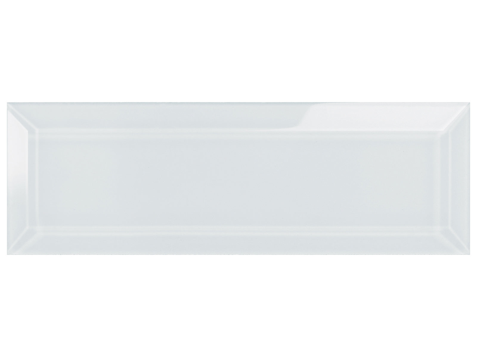 Anatolia - Tuiles murales en verre biseautée Element Ice 3" x 9"