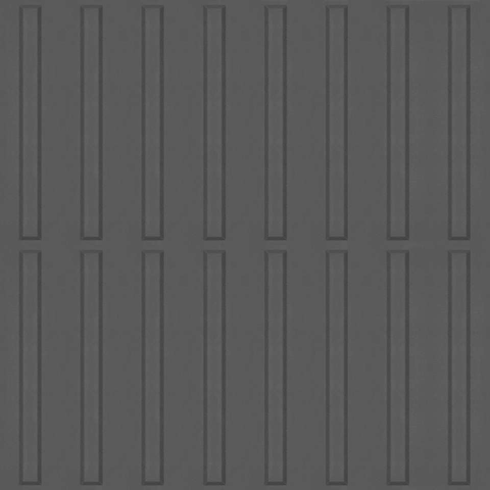 Tarkett - Surface d'avertissement tactile en caoutchouc - Tactile Guide Solid #40 Black - Tuiles de 24" x 24"