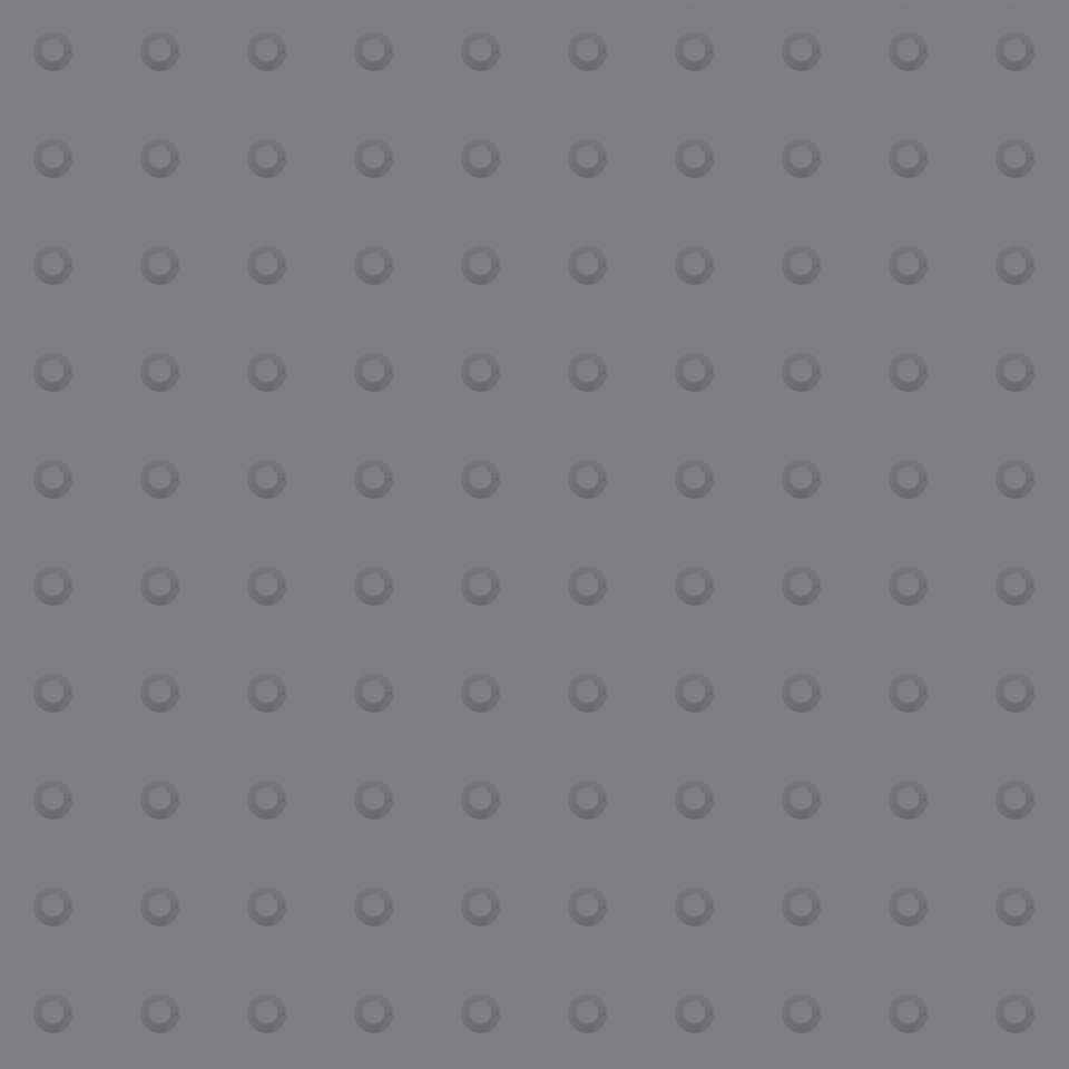 Tarkett - Surface d'avertissement tactile en caoutchouc - Tactile Warning Solid #28 Medium Grey - Tuiles de 24" x 24"