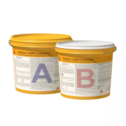Sika - Apprêt Sikafloor - 222 W ESD Noir 5.68 L