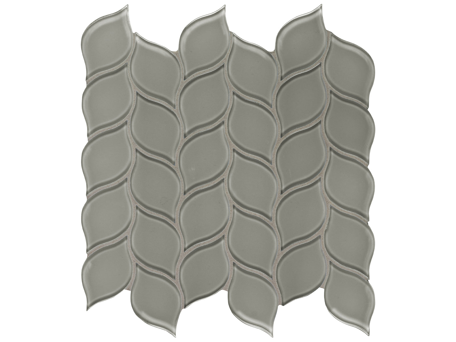 Anatolia - Mosaïque de verre Element Smoke Petal 12" x 12"