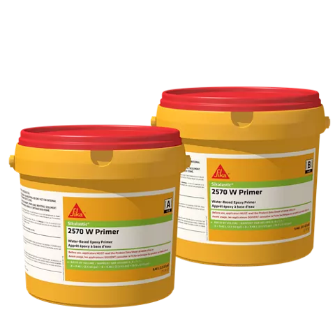 Sika - Apprêt Sikalastic - 2570 W Part A and B Transparent 18.9 L