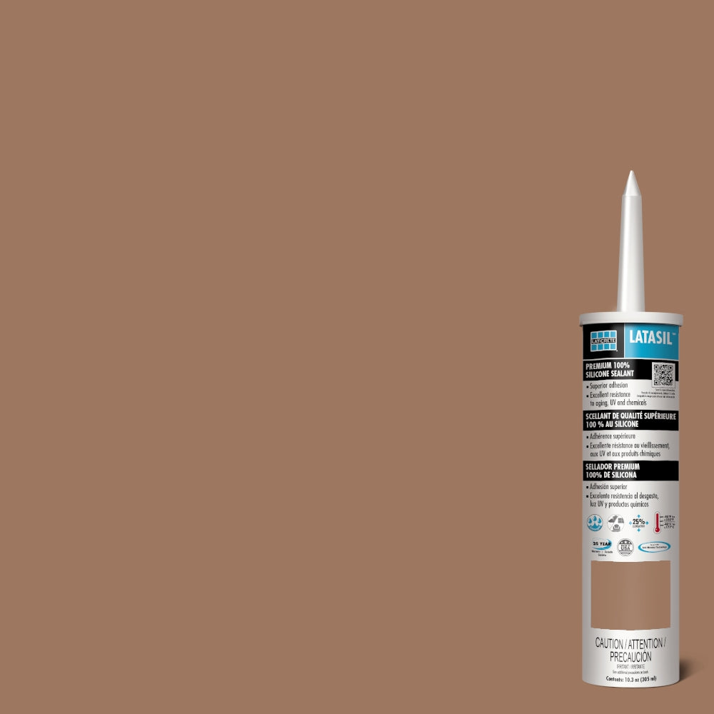 Laticrete - Latasil Scellant à base de silicone #58 Terra Cota 305 ml