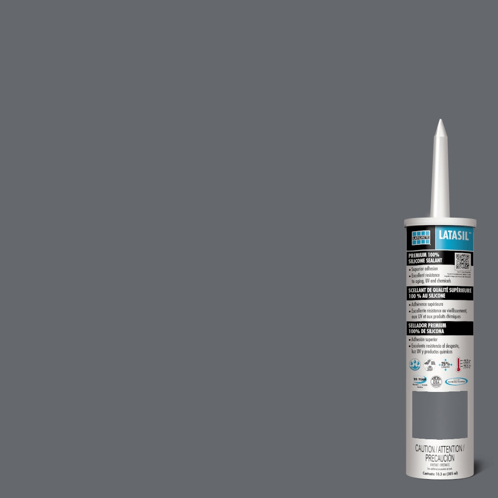 Laticrete - Latasil Scellant à base de silicone #60 Dusty Grey 305 ml