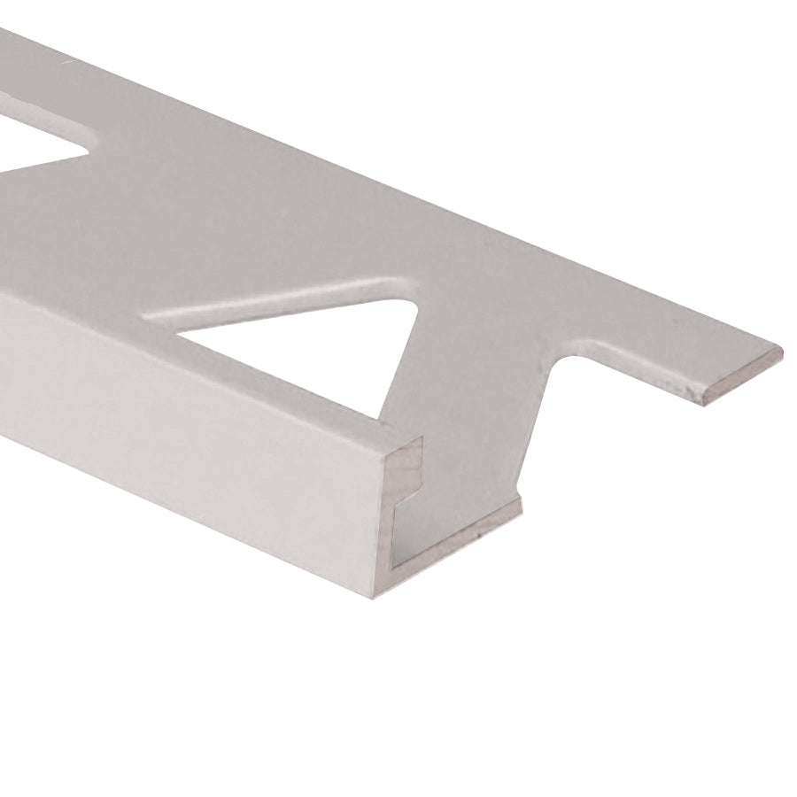 M-D PRO - Bordure de tuile plate, #WHT White 1/2" x 8'