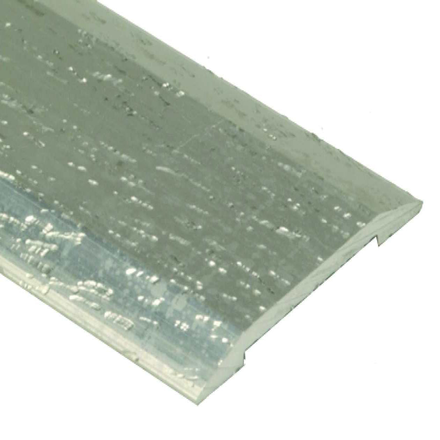 M-D PRO - Couvre-joint en aluminium, #HSI Hammered Silver 1 1/4" x 12'