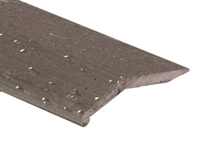 M-D PRO - Barre biseautée en aluminium titane martelé 1" x 12'