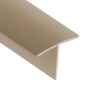 M-D PRO - Moulure de trappe en aluminium, Titane satiné - 7/8" x 12'