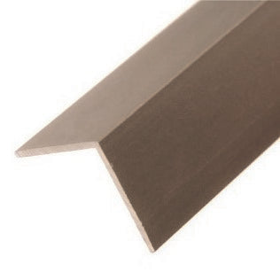 M-D PRO - Garde de coin en aluminium Titane satiné 1/2" x 12'