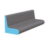 Wedi - Banc de douche Sanoasa Comoda pente vers l'avant 23-5/8" x 78" x 24-7/16"