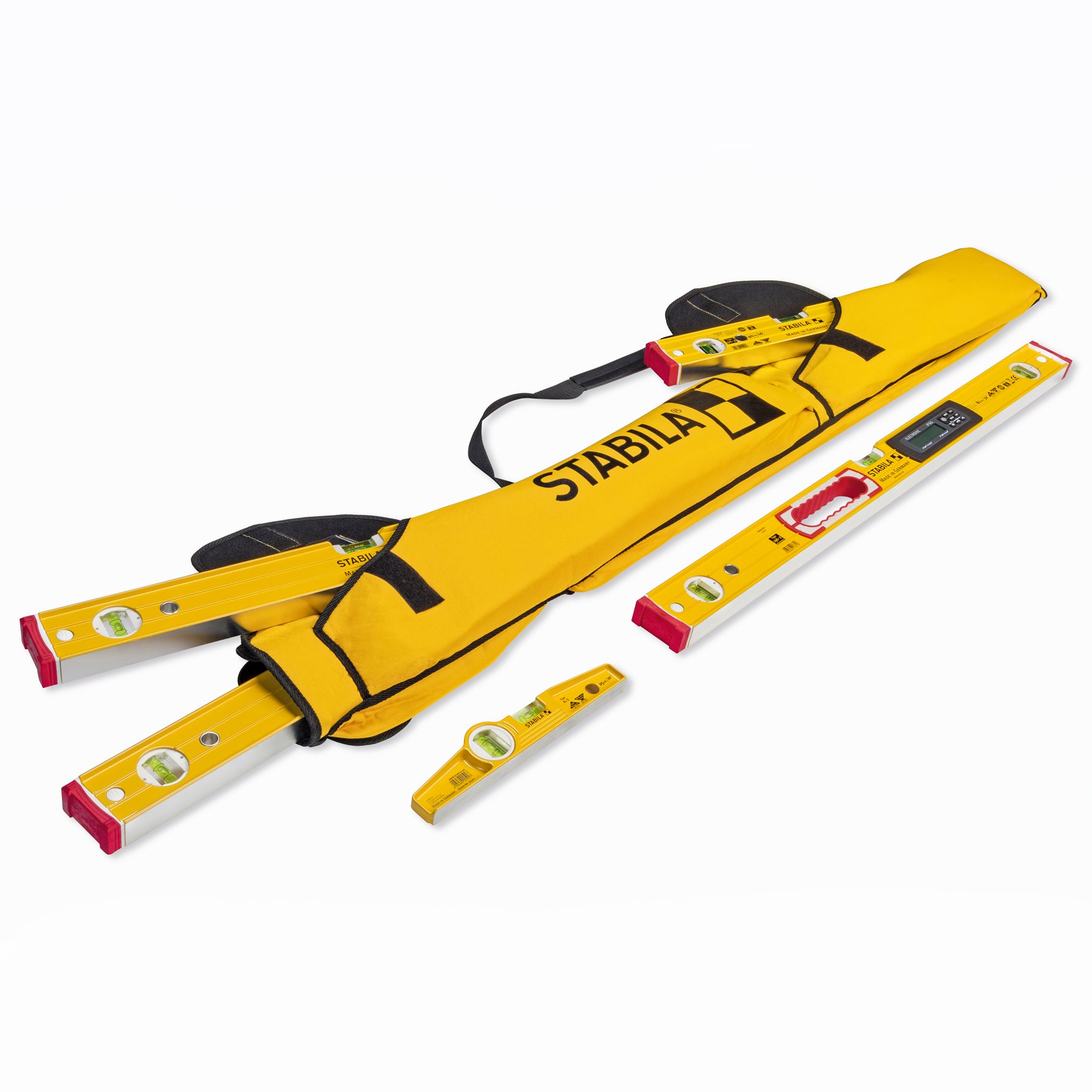 Stabila - Étui de transport de 5 niveaux jusqu’à 122 cm (48 po)