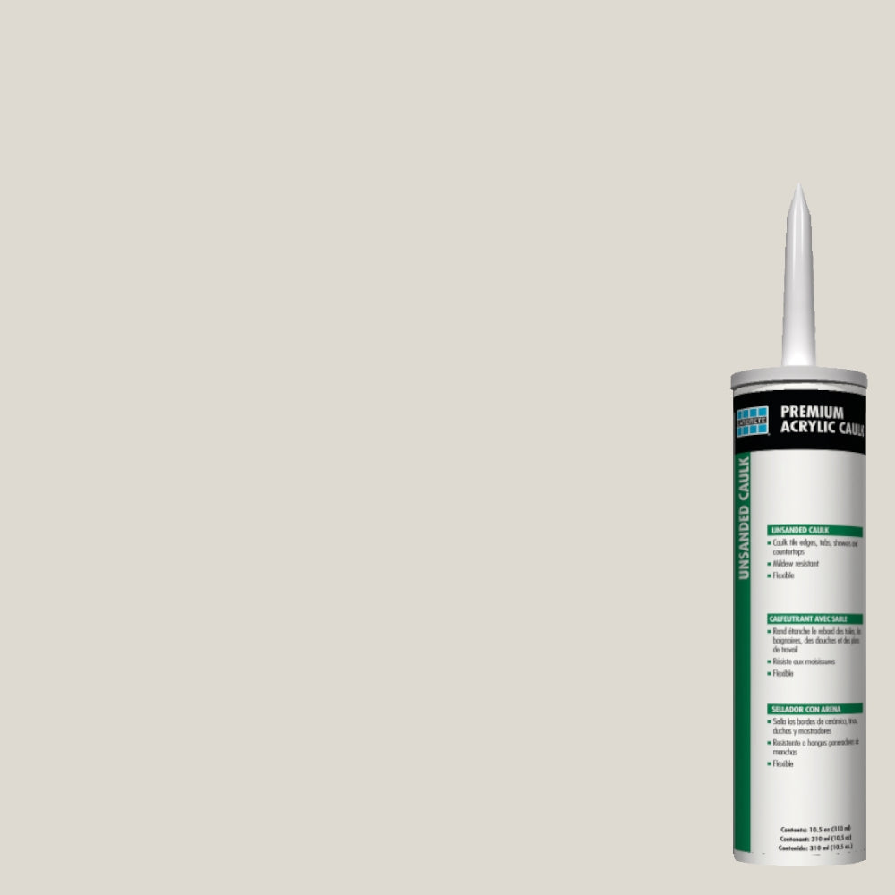 Laticrete - Calfeutrant acrylique Supérieure sans sable #90 Light Pewter 10.5 oz