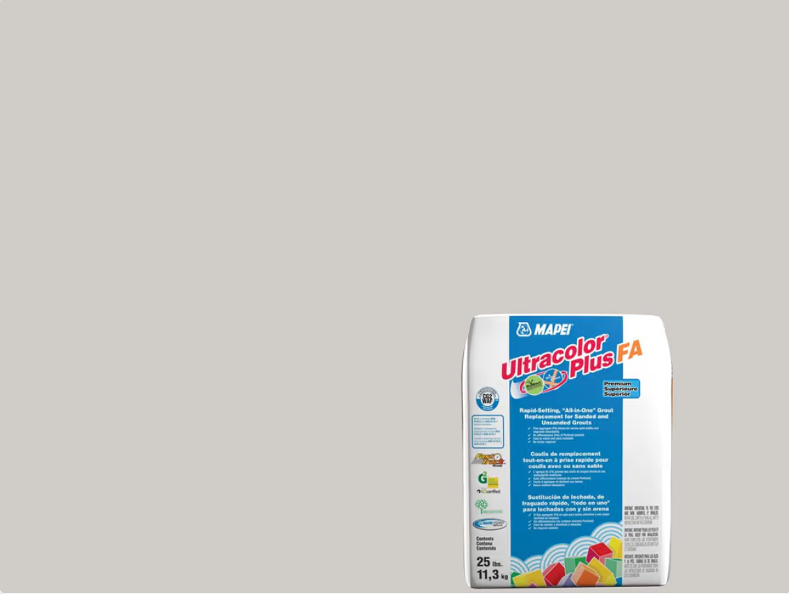 6BU007711 - #77 Givre 25 lb - Mapei Ultracolor Plus FA Coulis tout-en-un à prise rapide