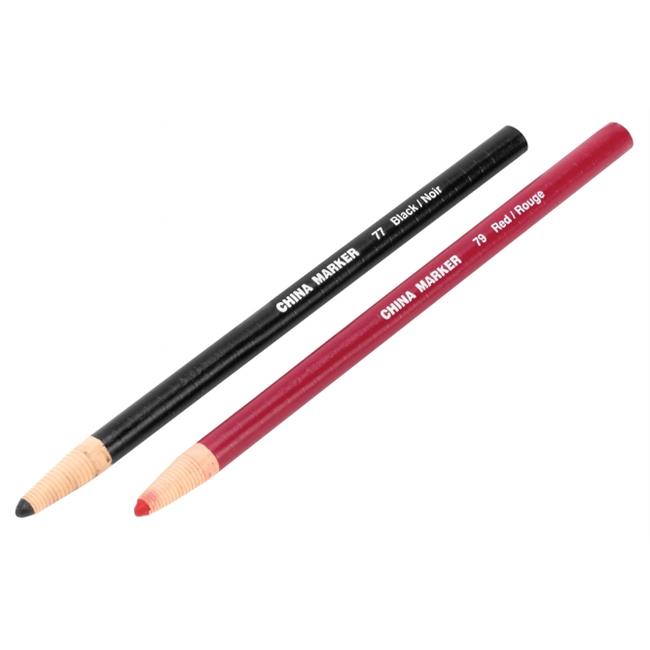 QEP - Marqueurs Capitol China Rouge et Noir