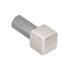 Schluter - RONDEC Coin intérieur 90° - aluminium grège 1/2" (12.5 mm)