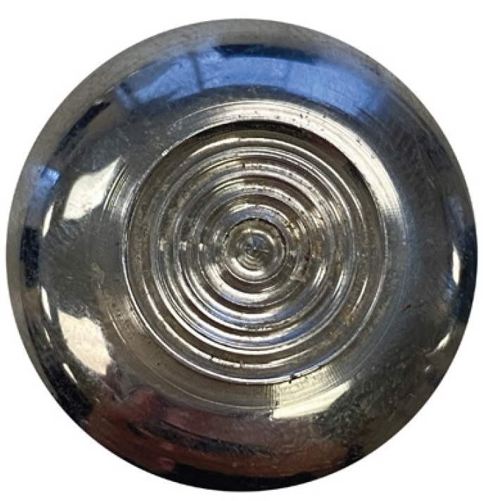 Prosol - Advantage One Dômes anneaux concentriques en acier inoxydable à coller (paquet de 100)