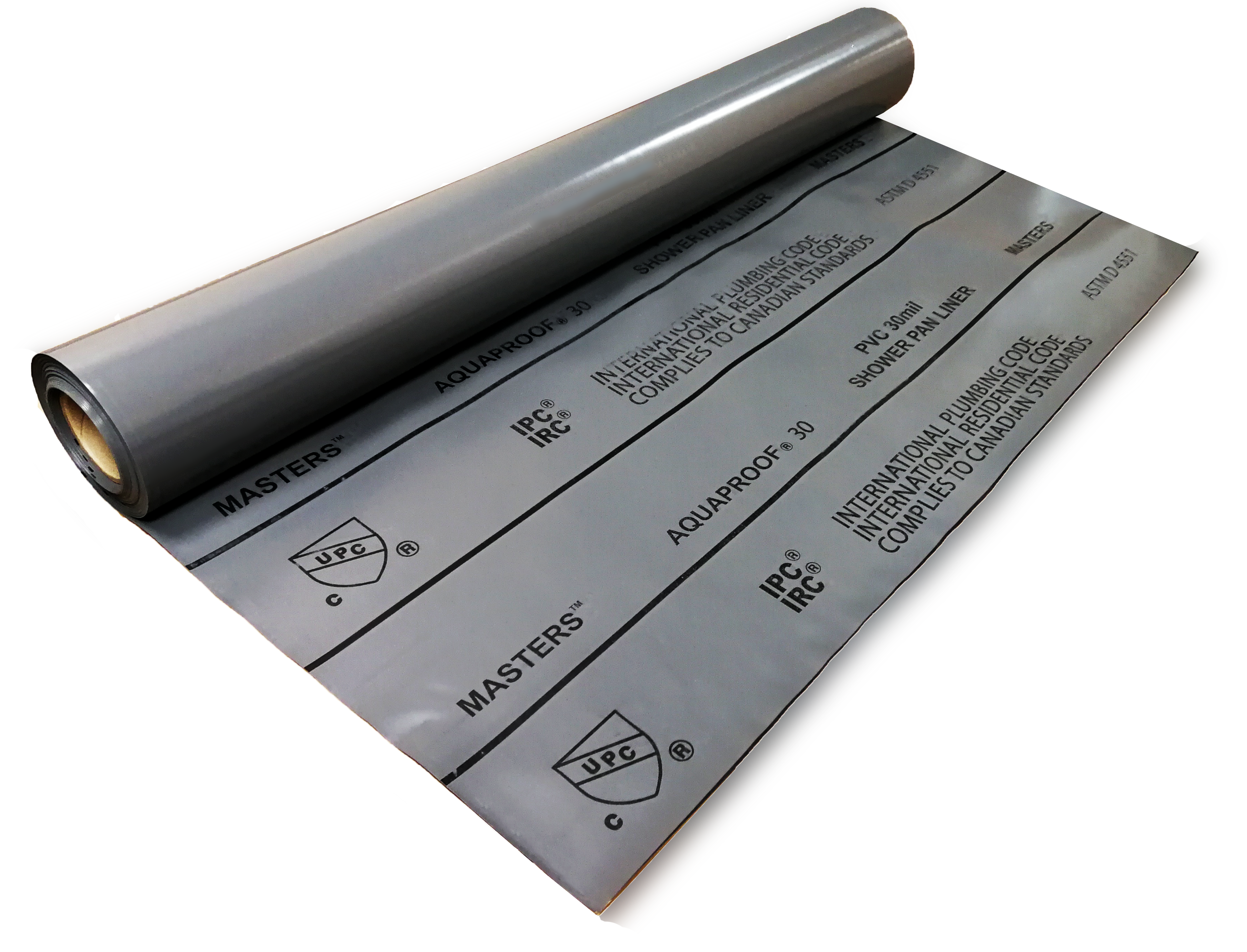 Oatey - Membrane de revêtement de douche Masters Aquaproof PVC 5' x 40' - 30 mil (vendu en pi²)